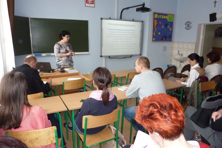 Spotkanie z RP ZSZ dla Niesłyszących i Słabo Słyszących